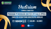 Yudisium PPDS FK Unand Periode II Tahun 2020